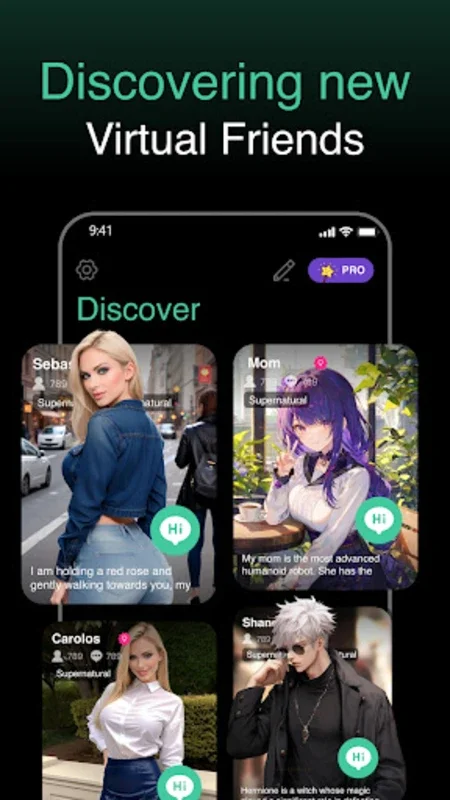 MeetAI: Chat with AI Friends for Android - Engaging Conversations