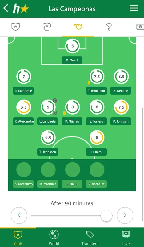 Hattrick for Android - Strategic Football Management