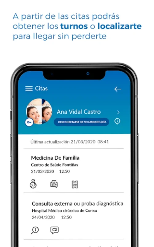 Sergas Móbil for Android - Streamline Health Management