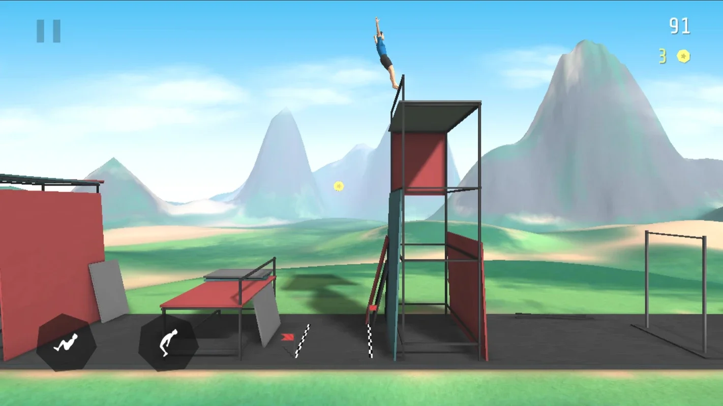 Flip Range for Android - Unleash Your Inner Stunt Master