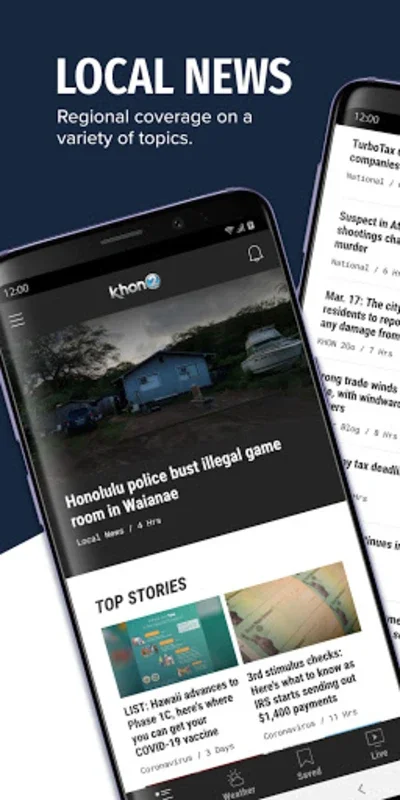 KHON2 News - Honolulu Hawaii News and Weather for Android