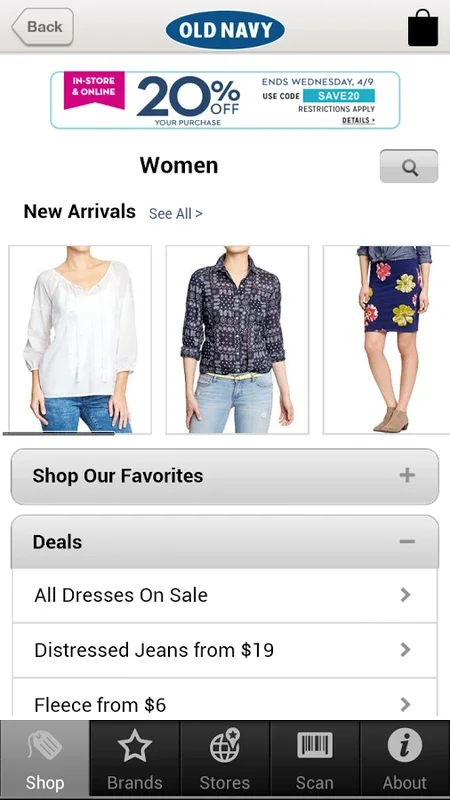 Old Navy for Android - Shop Fashion with Ease