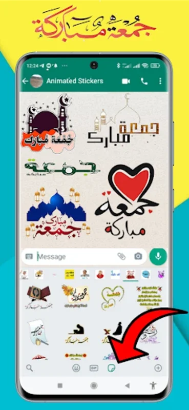 Arabic Stickers for Android: Enrich Whatsz Chats