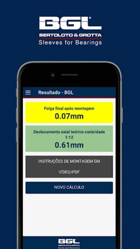 Cálculo de Redução de Folga for Android: Precision in Mechanical Fittings