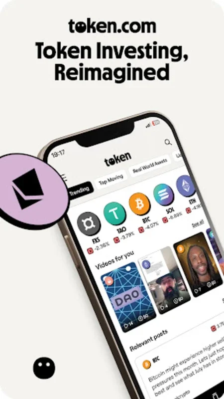 token.com for Android - Simplify Crypto Exploration and Investment