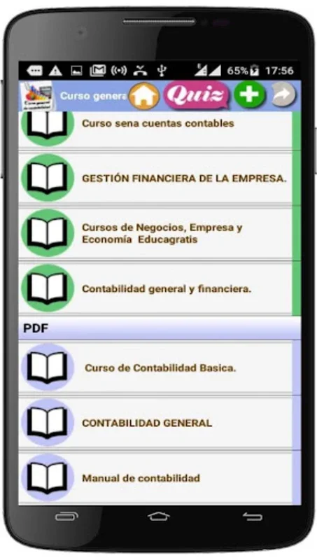 Curso general de contabilidad for Android: Streamline Your Accounting Learning