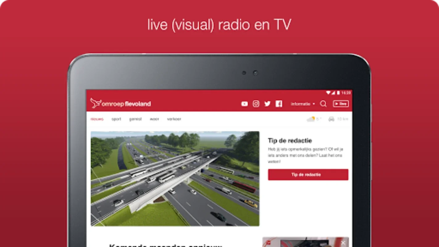 Omroep Flevoland for Android - Your Flevoland News Hub