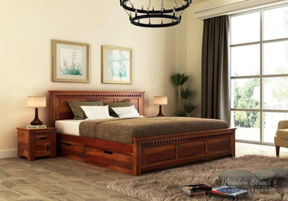 Wooden Bed for Android - Create Elegant Bed Frames