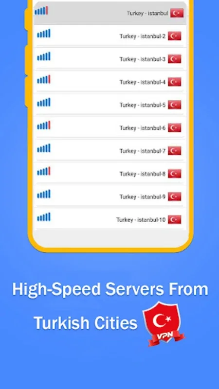 Turkey VPN for Android - Secure and Private Browsing