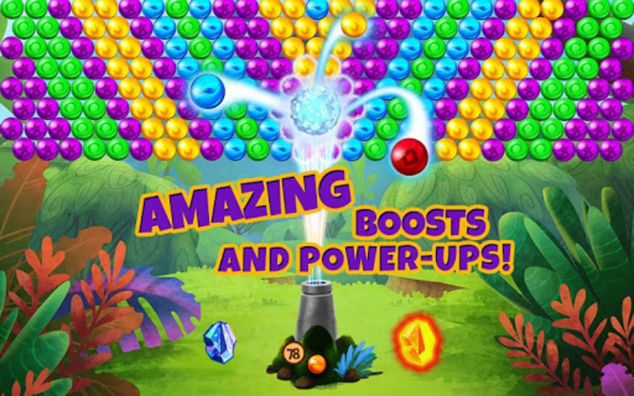 Vulcan Pop Bubble Shooter for Android: Engaging Challenges