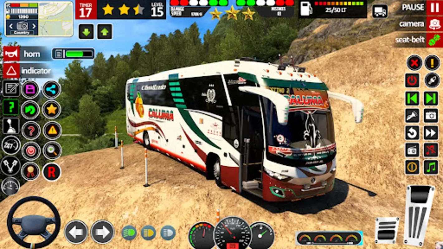 Coach Bus Driving Games 3D - Android Gameplay with Realistic Bus Driving