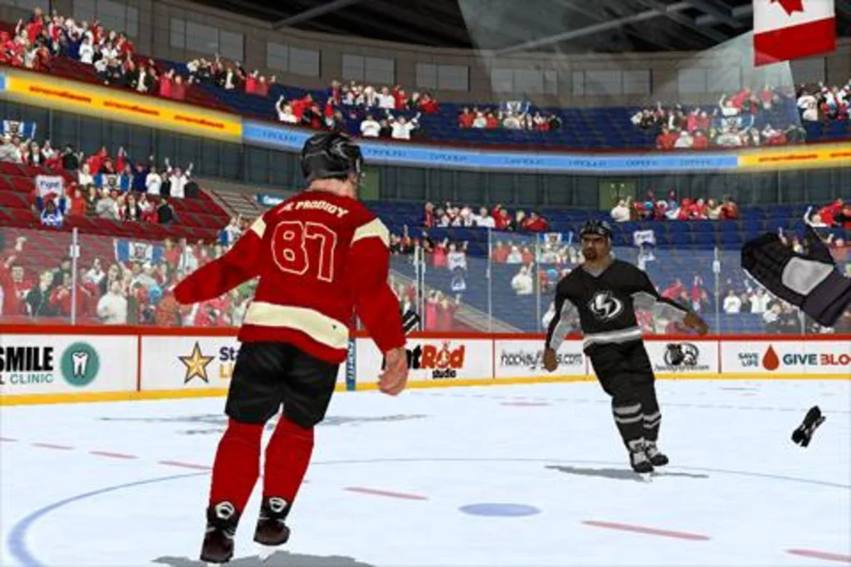 Hockey Fight Lite for Android - Intense Hockey Combat