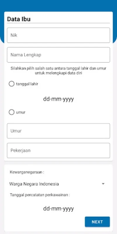 Layanan Ananda Sehat for Android: Efficient Birth Certificate Processing