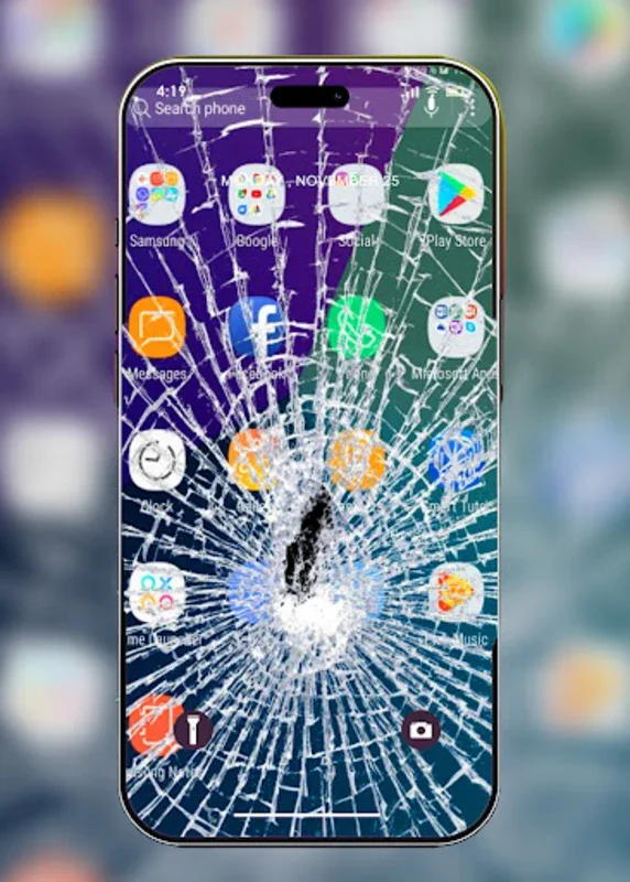 Broken Screen Wallpaper HD for Android: Unique Customization