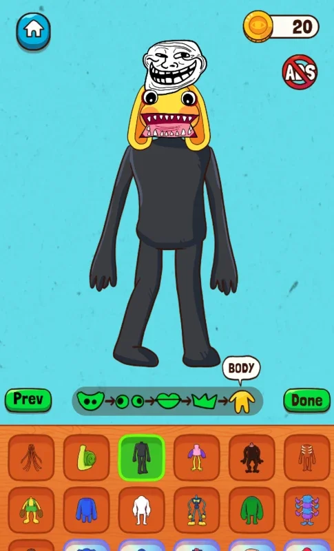 Monster Makeover: Mix Monsters for Android - Unleash Creativity