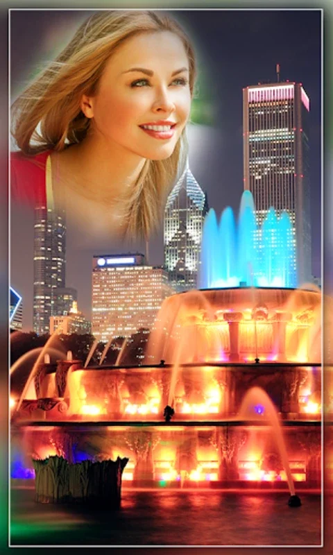 Water Fountain Photo Frames for Android - Create Stunning Images