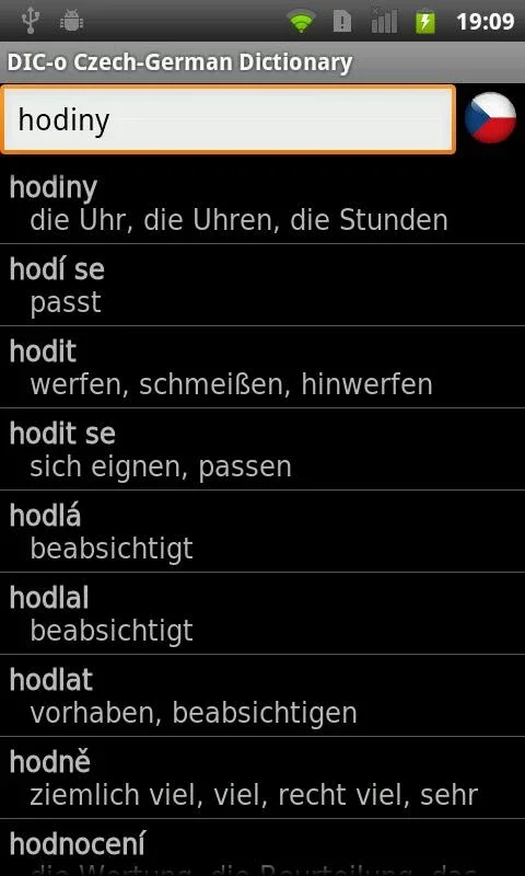 DIC-o Czech-German for Android: Enhance Language Skills