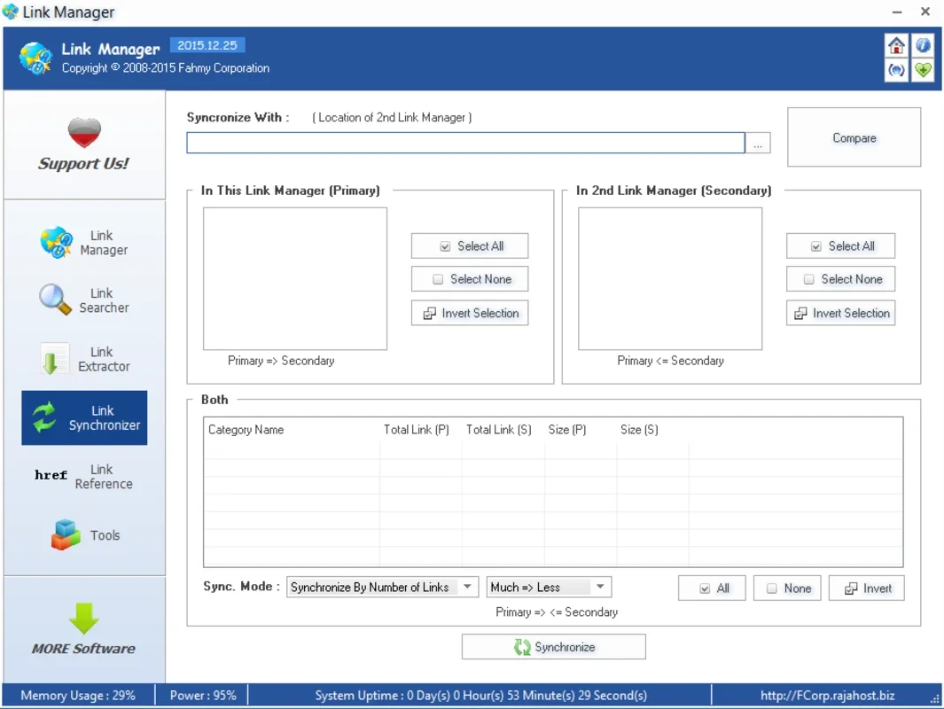 FCorp - Link Manager for Windows - Manage Links Easily