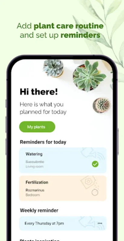 Lovely for Android - Manage Your Houseplants Easily