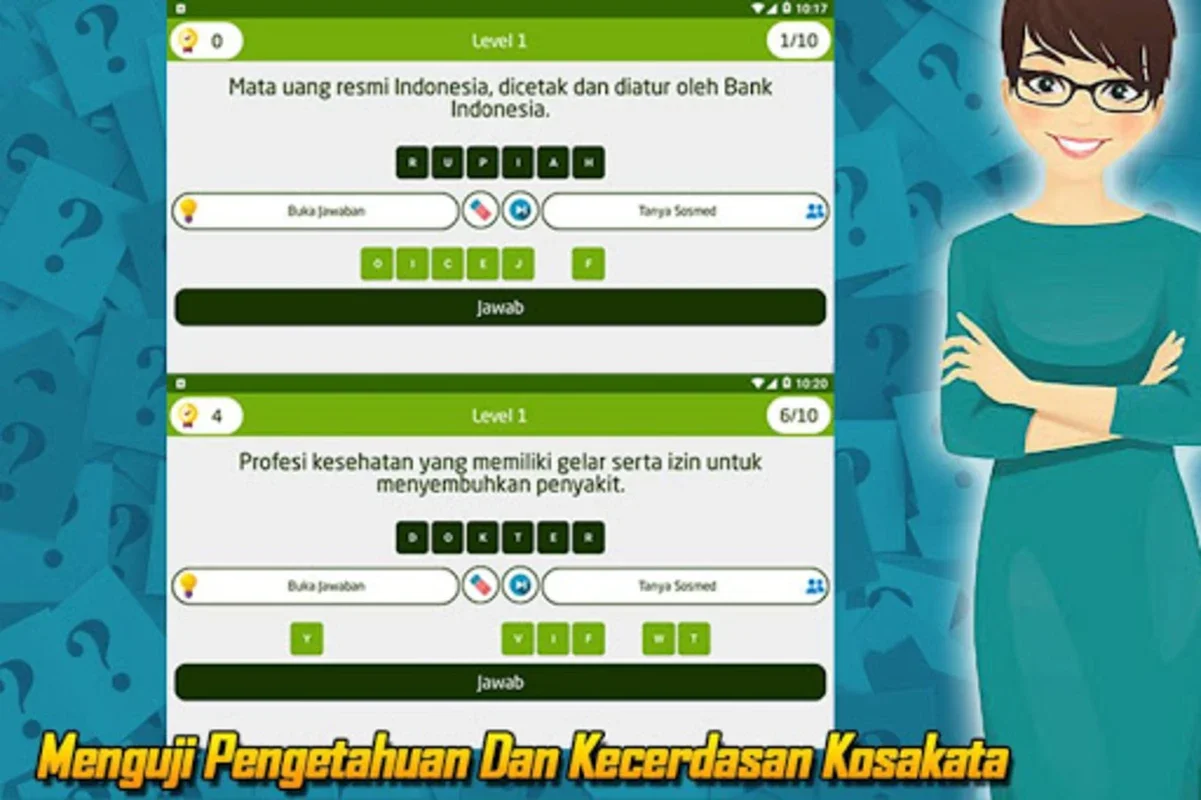 Asah Otak Game for Android: Enhance Vocabulary