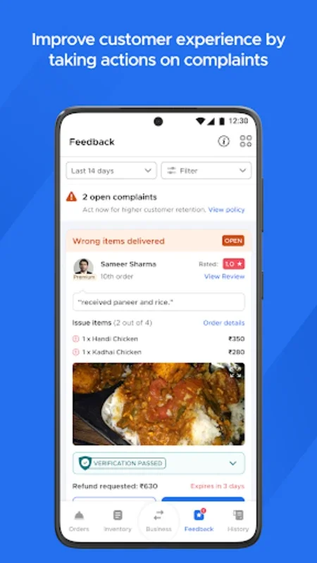 Zomato Restaurant Partner for Android - Manage Restaurants Seamlessly