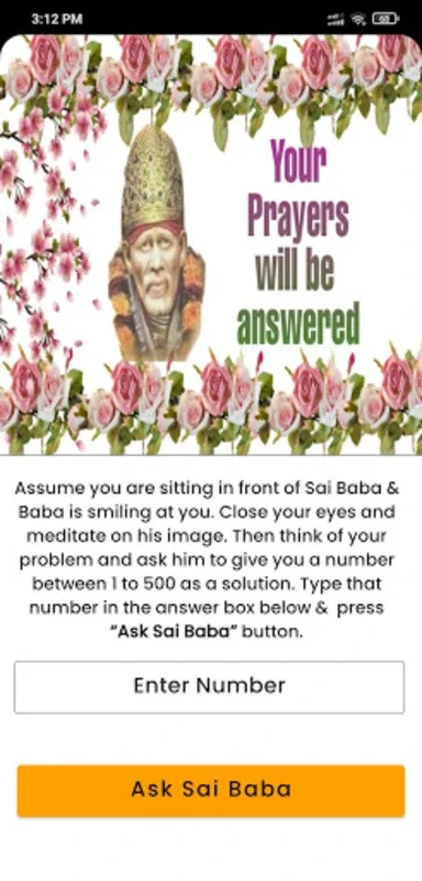 Sai Baba Answers for Android - Divine Guidance App