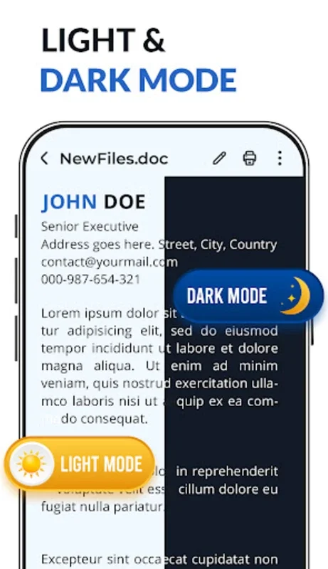 Word Office App - Docs Reader for Android: Streamlined Document Management