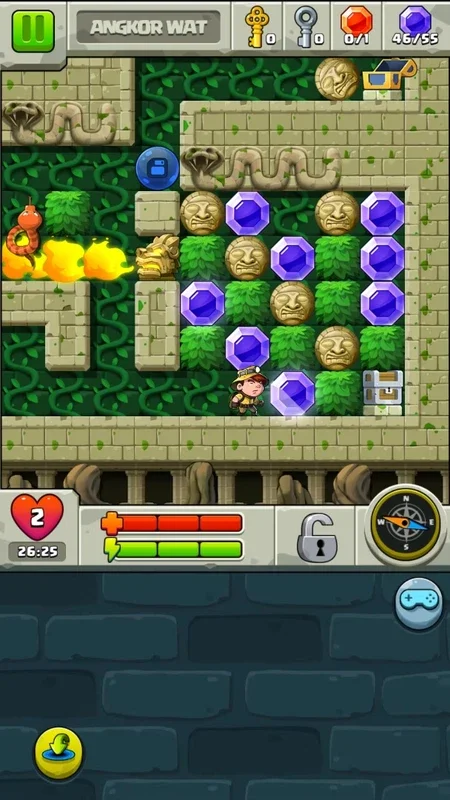 Diamond Quest 2: The Lost Temple for Android - No Download Needed