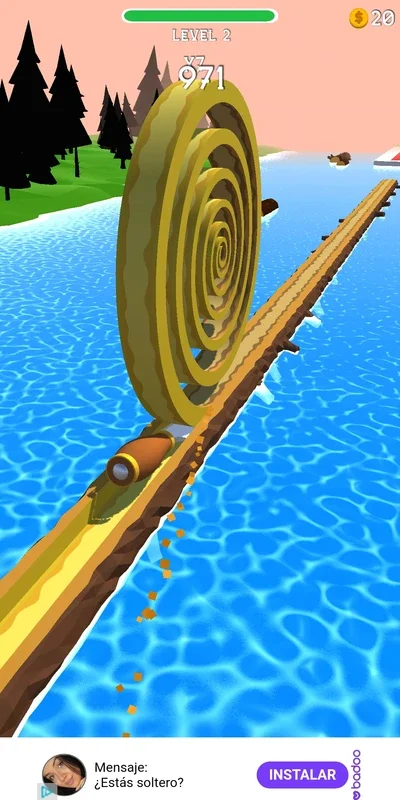 Spiral Roll for Android - Enjoy Carving and Destroying