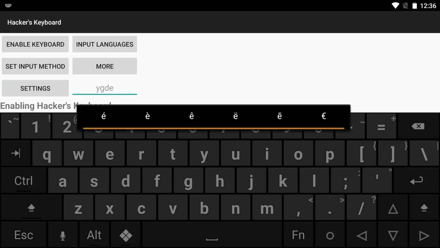 Hacker's Keyboard: Customize Your Android Keyboard Layout