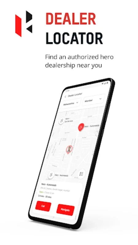 Hero App for Android - Manage Your Two-Wheeler Easily