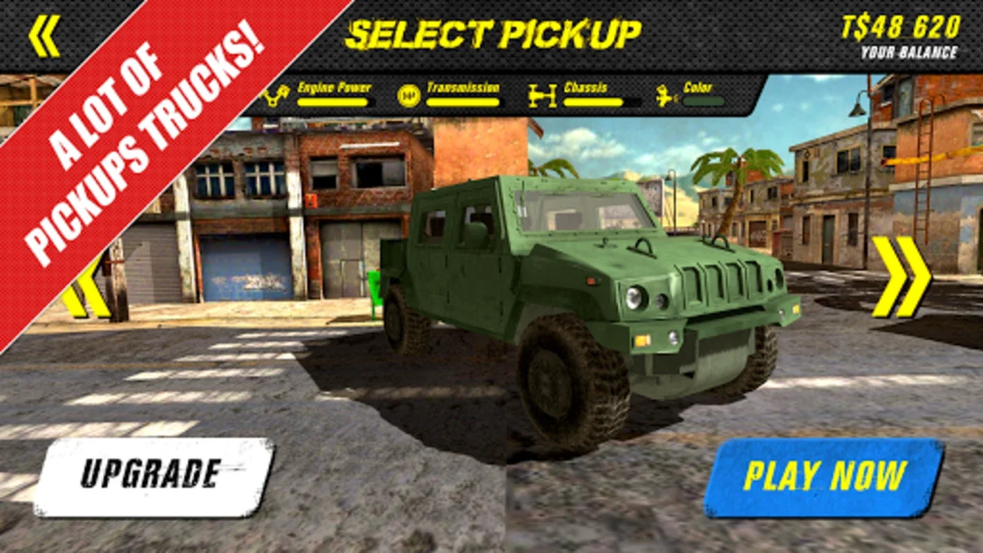 Desert Offroad Pickup Trucks for Android - Immersive Offroad Adventure