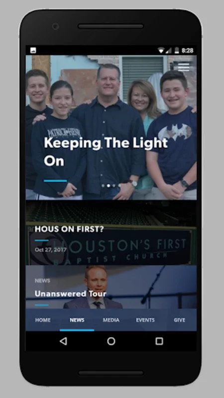 Houston's First Baptist Church for Android - Enriching Spiritual Journey