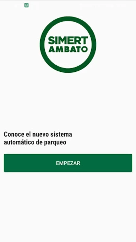 Simert Ambato for Android - Simplify Parking