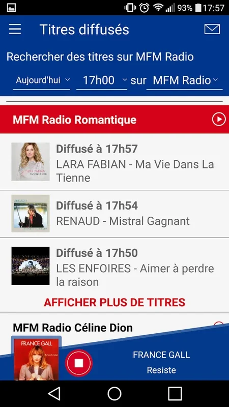 MFM Radio for Android - Enjoy French Music