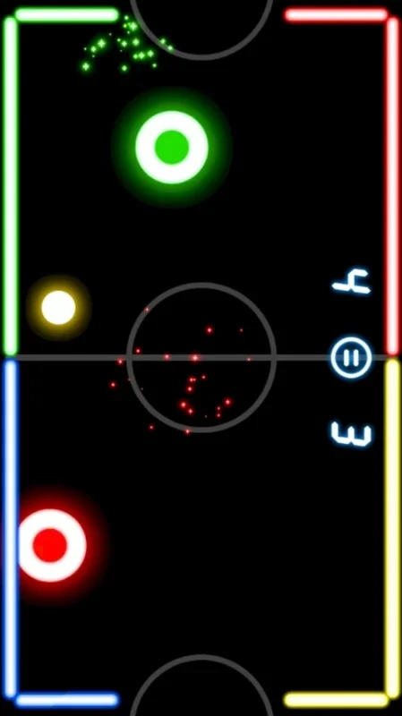 Air Hockey Challenge for Android - Enjoy the Neon Air Hockey Fun