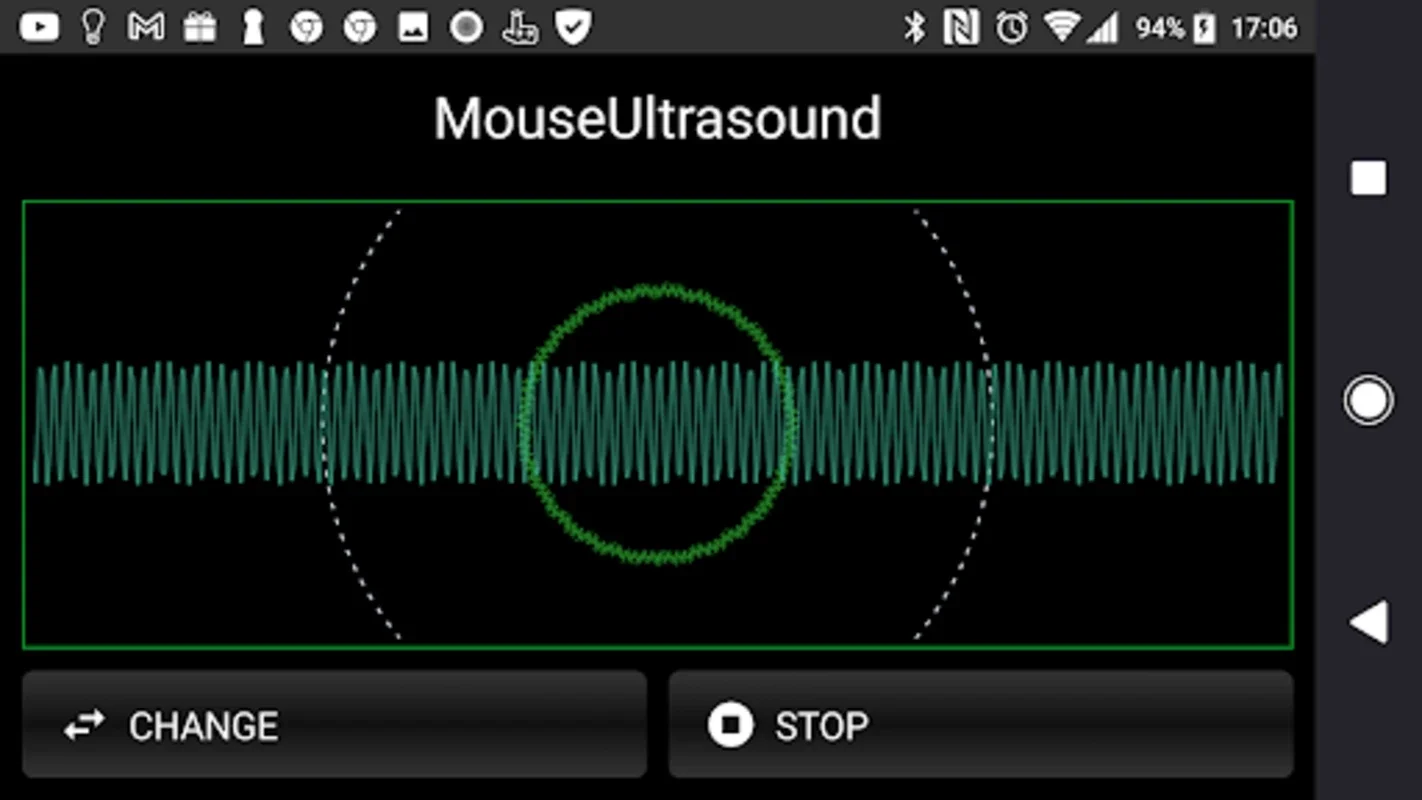 MouseUltrasound for Android: Generate Ultrasonic Frequencies