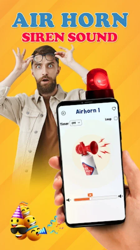 Air horn, Fart & Haircut Prank for Android - Fun Prank App