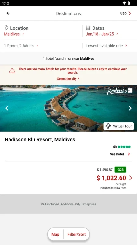 Radisson Hotels, Android - Book with Exclusive Rewards