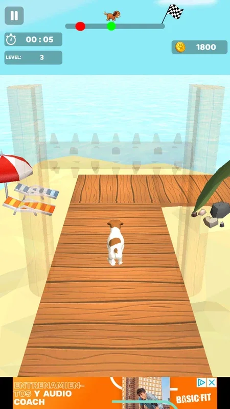 Dog Run 3D - Fun Race for Android: Exciting Racing Game