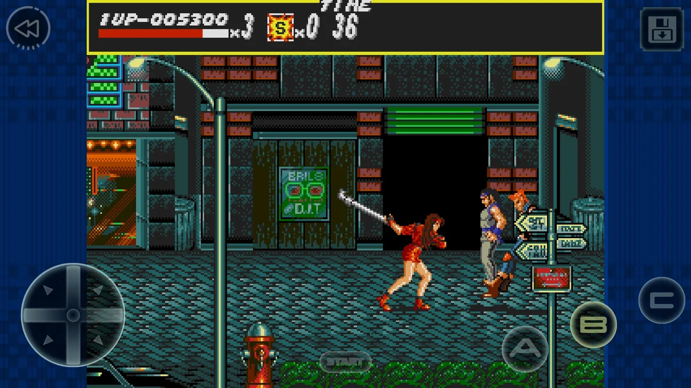 Streets of Rage Classic for Android - Action-Packed Brawler