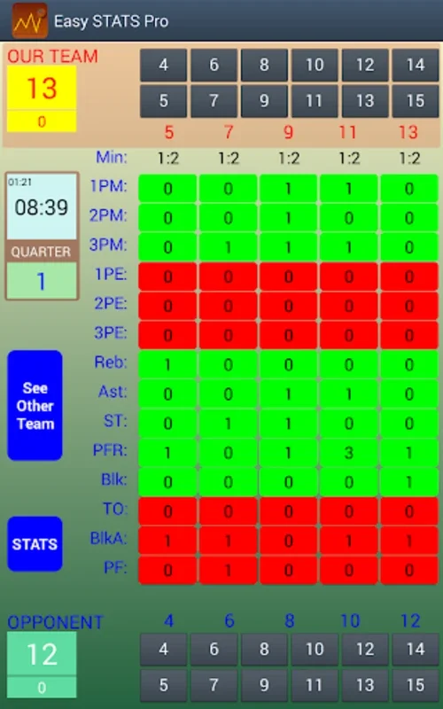 Basketball Stats Free for Android - Track Stats Easily