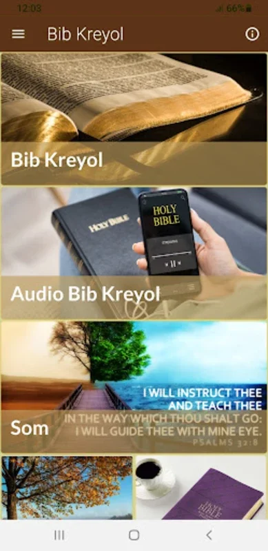 Bib Kreyol for Android - Access Haitian Creole Bible