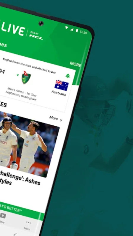 Cricket Australia Live on Android - No Downloading Needed