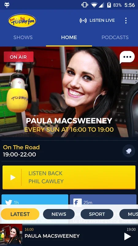 Today FM for Android - Enjoy Live Radio & More