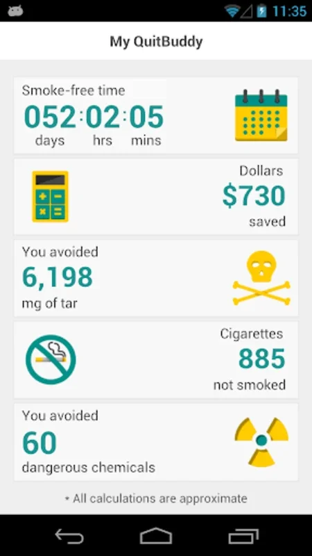 My QuitBuddy for Android - Quit Smoking with Personalized Support