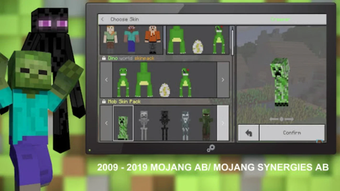 Mobs Skin Pack for Android: Transform Your Minecraft PE