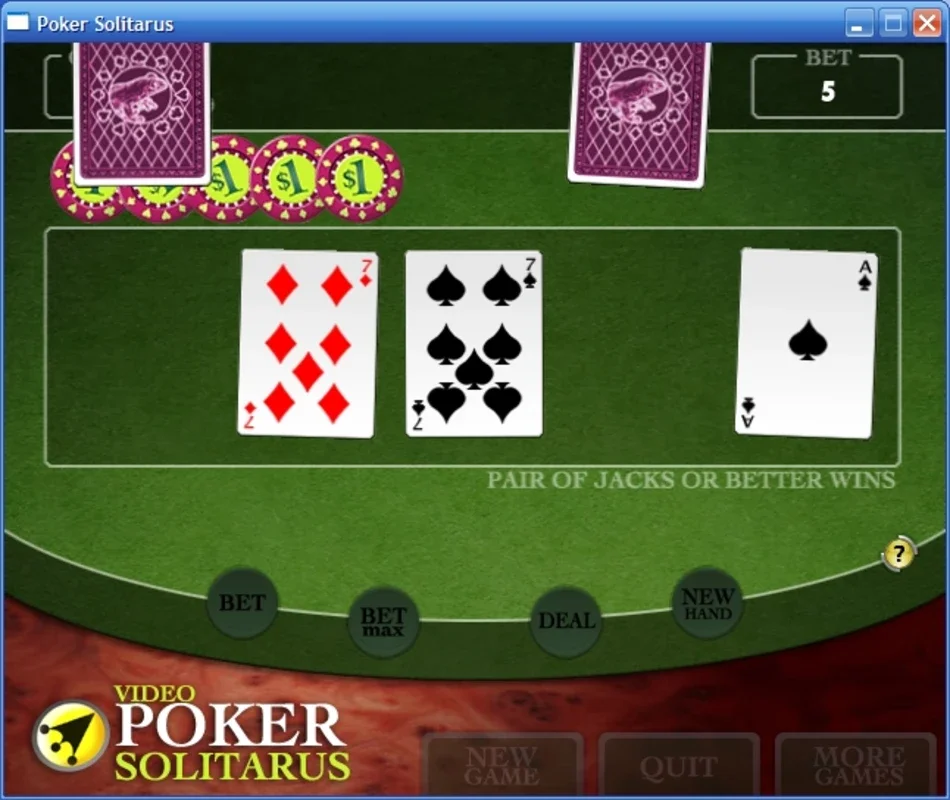 Video Poker Solitarus for Windows - Free Download