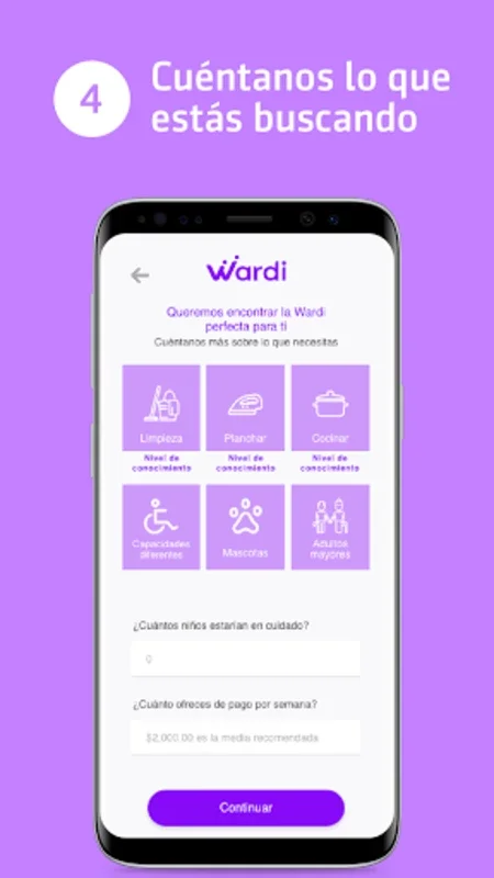 Wardi for Android: Simplifying Household Chore Management and Domestic Employment