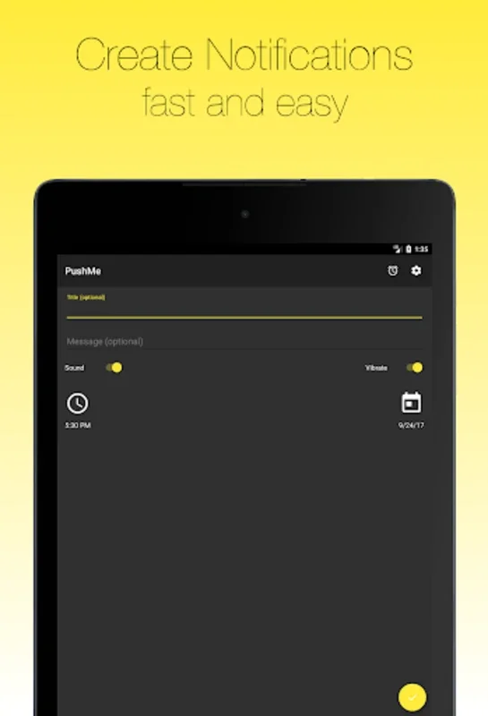 PushMe - Notification Reminder for Android: Customizable Reminders